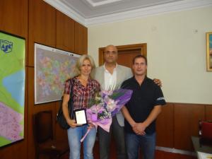 Кметът на Община Враца д-р Костадин Шахов награди с плакет