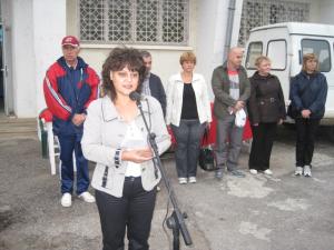 Временно изпълняващия длъжността кмет на Община Враца Ани Василева откри в събота спортното мероприятие