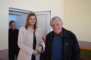 Зам.-кметът на Община Враца Мария Попова празнува 8-ми март в селата Мраморен и Голямо Пещене