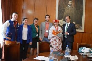 Кметът на Община Враца прие гостите на Международния фестивал „Врачанска пролет“