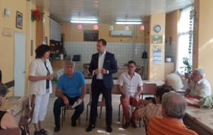 Кметът Калин Каменов се срещна с членовете на пенсионерските клубове в град Враца