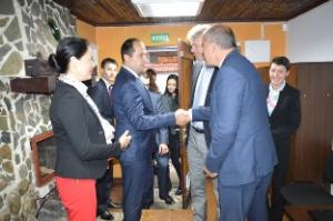 Калин Каменов посрещна двама министри и посланик в рамките на социален проект