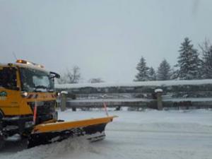 Усложнена зимна обстановка в община Враца, жълт код за снеговалежи