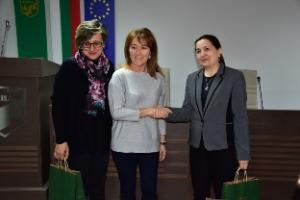 Заместник-кметът Петя Долапчиева прие гости от четири държави