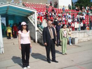 Общински детски спортен празник се проведе днес на стадион „Христо Ботев” във Враца.