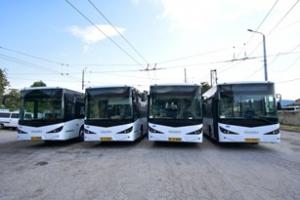 Първите четири чисто нови автобуси вече са във Враца
