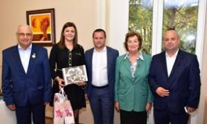 Мария Попова прие кмет на румънски град